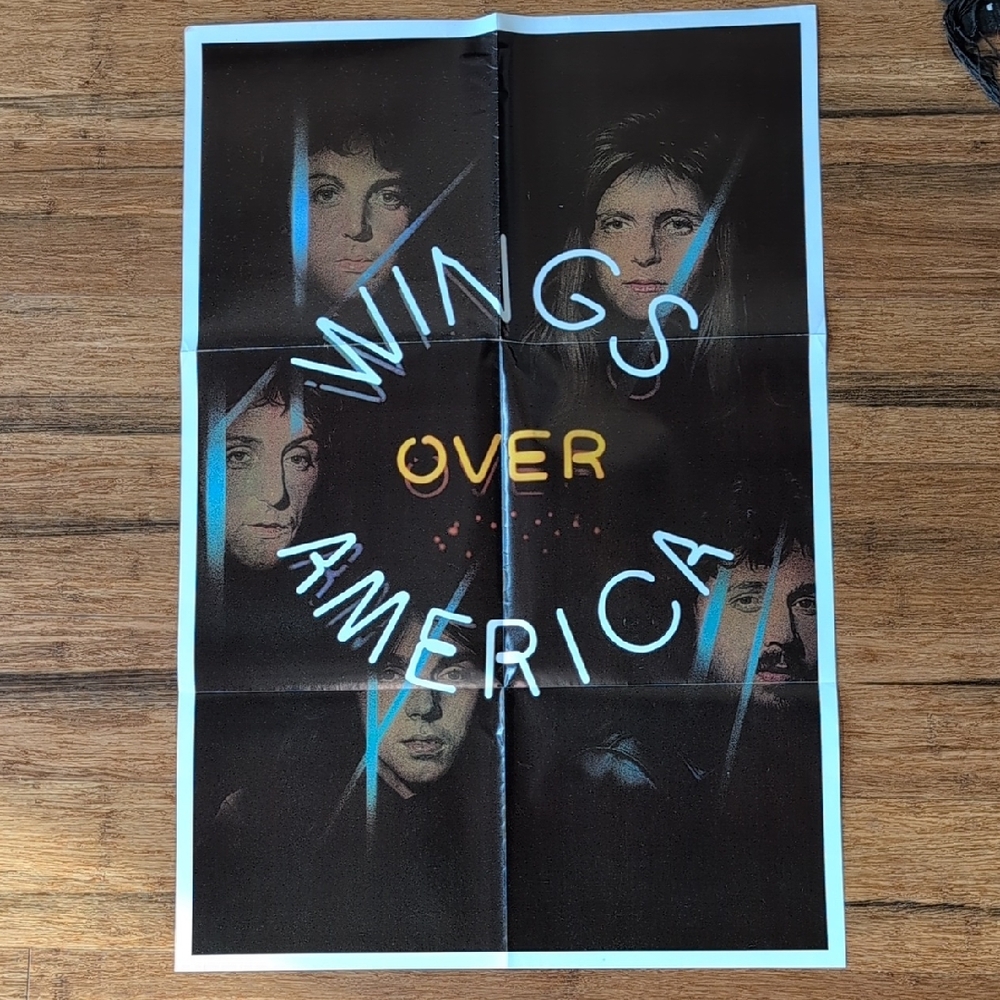 Vintage Wings Over America Record Poster